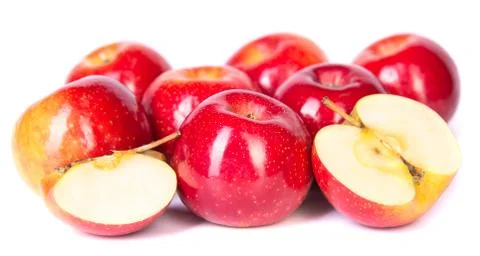 Red apples Stock Photos