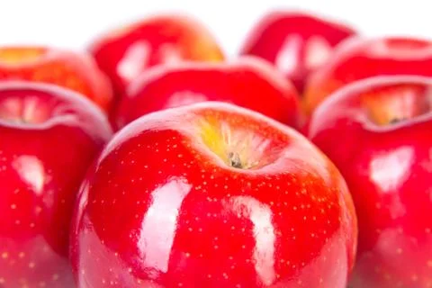 Red apples Stock Photos
