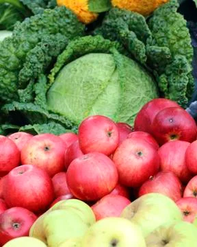 Red apples Stock Photos