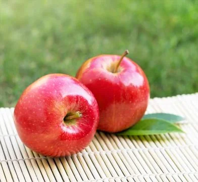 Red apples Stock Photos