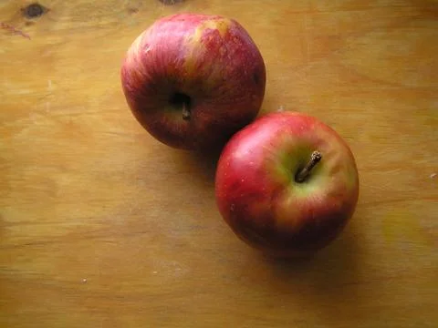 Red apples Stock Photos