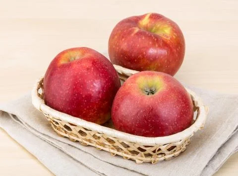 Red apples Stock Photos