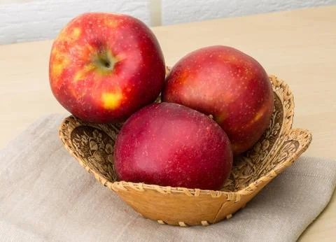 Red apples Stock Photos