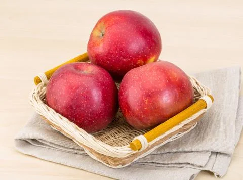 Red apples Stock Photos