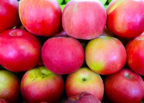 Red apples Stock Photos