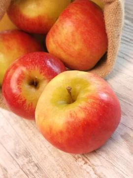 Red apples Stock Photos