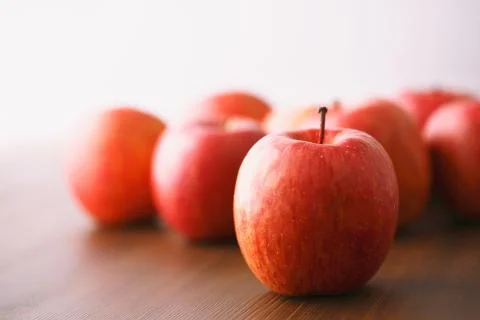 Red apples Stock Photos