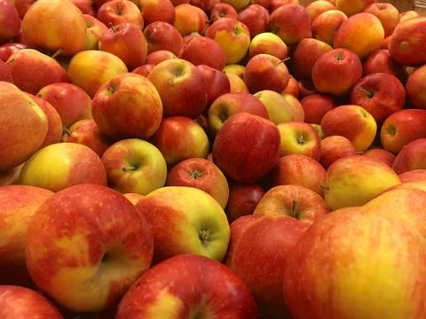 Red apples Stock Photos