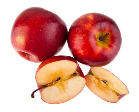 Red apples Stock Photos