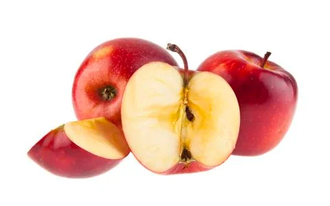 Red apples Stock Photos