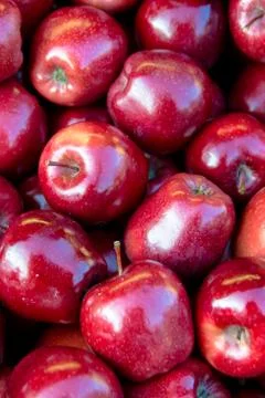 Red apples Stock Photos