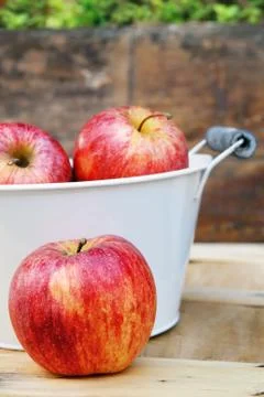 Red apples Foto stock