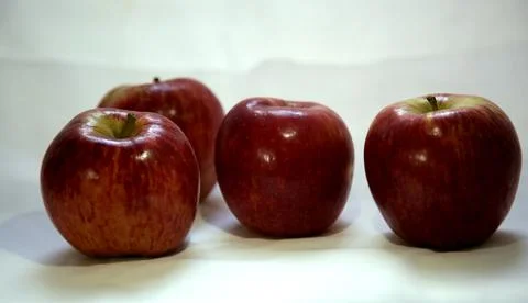 Red apples Stock Photos