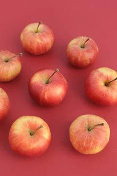 Red apples Stock Photos