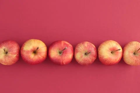 Red apples Stock Photos