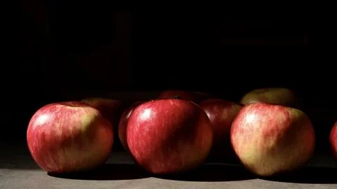 Red apples Stock Photos