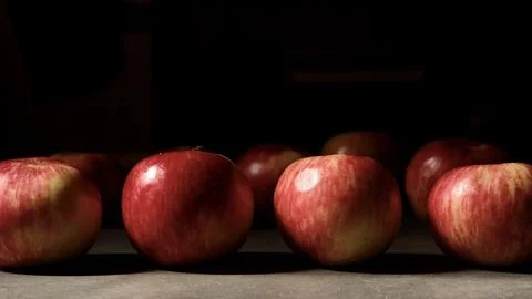 Red apples Stock Photos