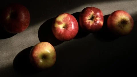 Red apples Stock Photos