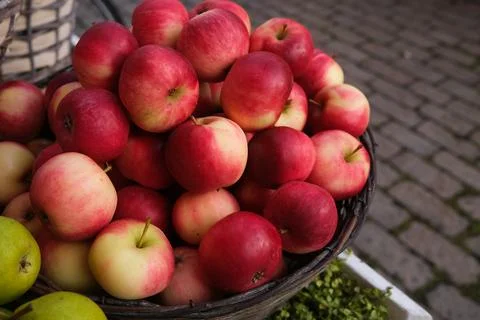 Red apples Stock Photos