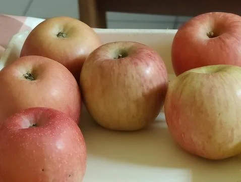 Red apples Stock Photos