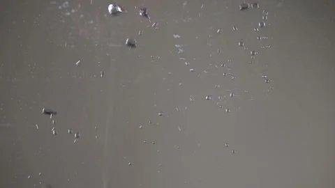 Red apples slow motion Stock Footage 197090980