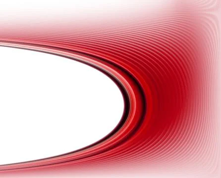 Red arc Stock Illustration