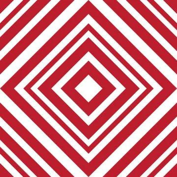 Red Argyle Diagonal Stripes seamless pattern background Illustrazione stock