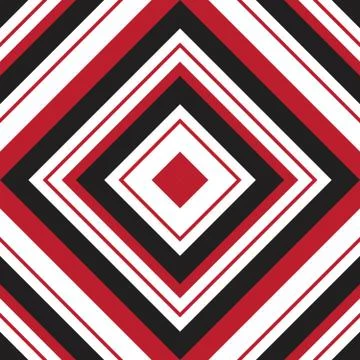 Red Argyle Diagonal Stripes seamless pattern background Stock Illustration