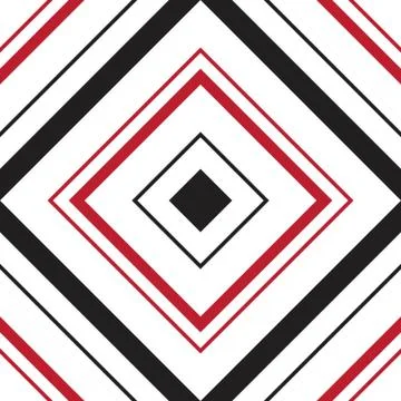 Red Argyle Diagonal Stripes seamless pattern background Stock Illustration