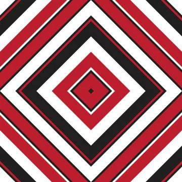 Red Argyle Diagonal Stripes seamless pattern background Stock Illustration