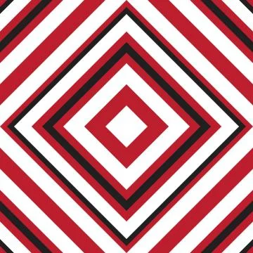 Red Argyle Diagonal Stripes seamless pattern background Stock Illustration