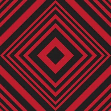 Red Argyle Diagonal Stripes seamless pattern background Stock Illustration