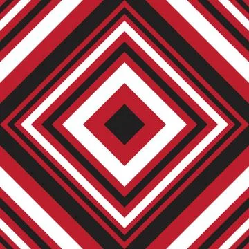 Red Argyle Diagonal Stripes seamless pattern background Illustrazione stock