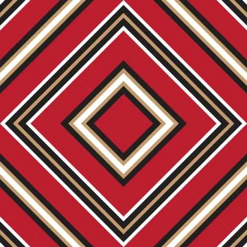 Red Argyle Diagonal Stripes seamless pattern background 스톡 일러스트