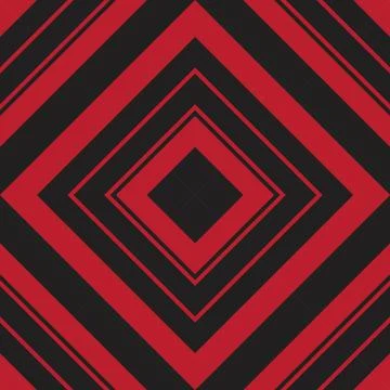 Red Argyle Diagonal Stripes seamless pattern background Illustrazione stock