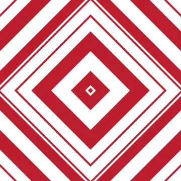 Red Argyle Diagonal Stripes seamless pattern background Illustrazione stock