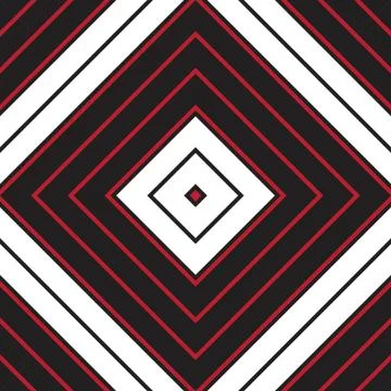 Red Argyle Diagonal Stripes seamless pattern background Stock Illustration