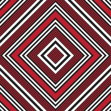 Red Argyle Diagonal Stripes seamless pattern background Illustrazione stock