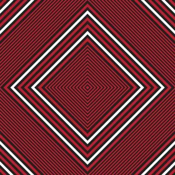 Red Argyle Diagonal Stripes seamless pattern background Illustrazione stock
