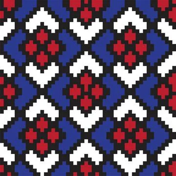 Red Argyle Seamless Pattern Background Illustrazione stock