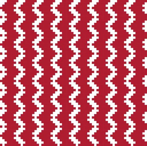 Red Argyle Seamless Pattern Background Stock Illustration