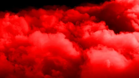 Red Armageddon Doomsday Smoke 스톡 동영상 124089010