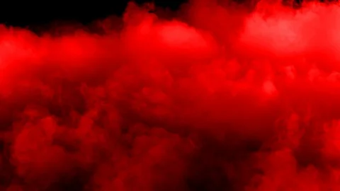 Red Armageddon Doomsday Smoke Video stock 124097463