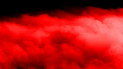 Red Armageddon Doomsday Smoke Stock Footage 124106570