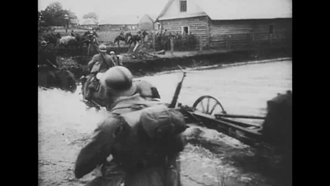 Red Army. Soldier training Stock Footage 244401499