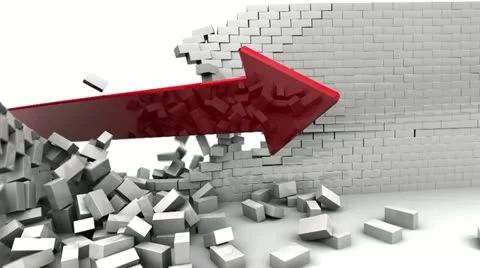 Red arrow Stockbeeldmateriaal 21687588