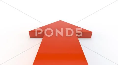 Red arrow Stock Illustration