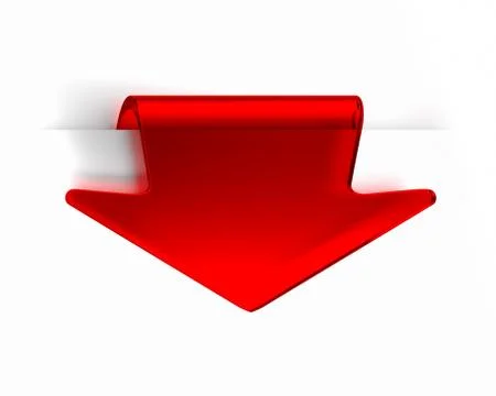 Red arrow Stock Illustration