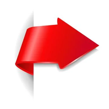 Red arrow Stock Illustration