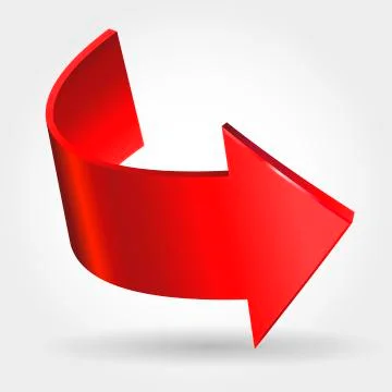 Red arrow Stock Illustration